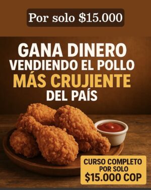 CURSO pollo a la broaster el mas crujiente